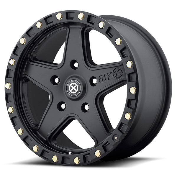 ATX Series AX194 Ravine Textured Black 5 Lug Center Cap