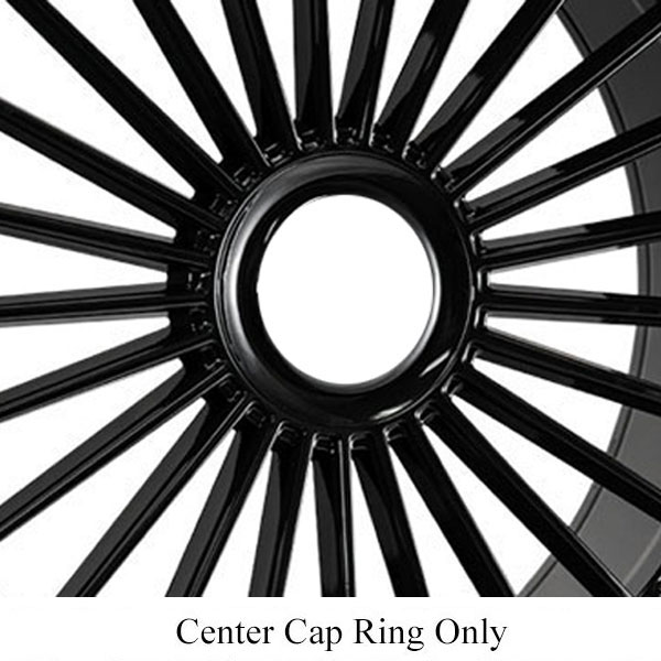 Azad AZ25 Gloss Black Floating Center Cap Ring