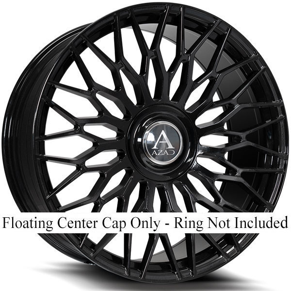 Azad AZ301 Gloss Black Floating Center Cap