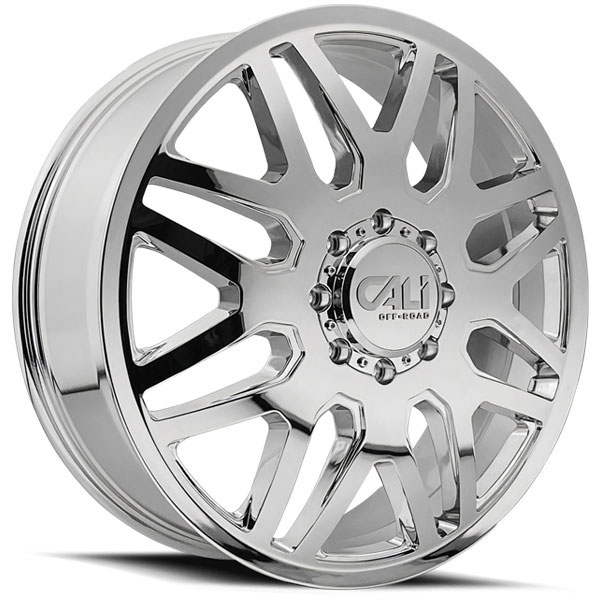 Cali Offroad Invader Dually 9115D Chrome Front Center Cap