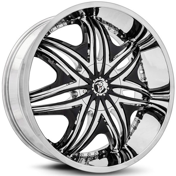 Diablo Morpheus Chrome Center Cap