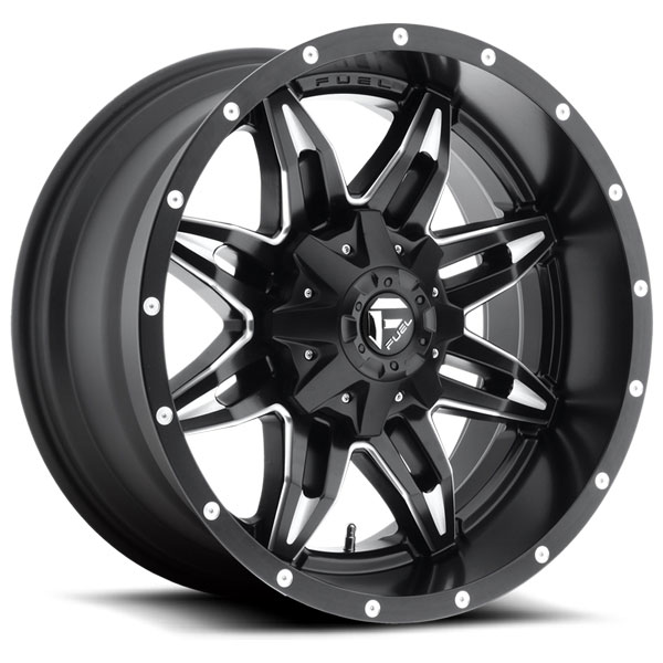 Fuel Maverick D537 Black with Machined Face Center Cap