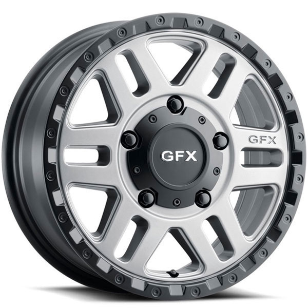 G-FX MV2 Matte Grey with Black Lip Center Cap