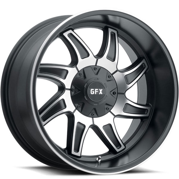 G-FX TR15 Matte Black Machined Center Cap