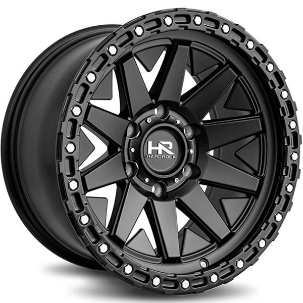 Hardrock Offroad H106 Matte Black Center Cap