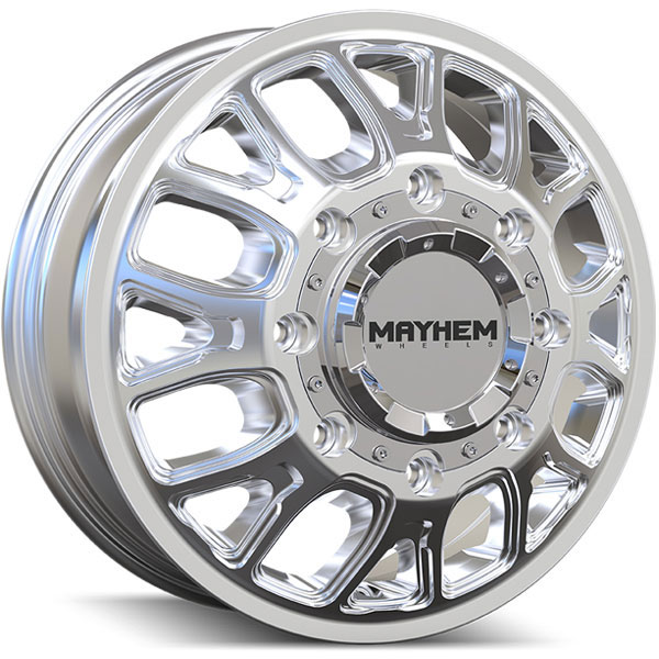 Mayhem 8107D Cogent Dually Polished Front Center Cap