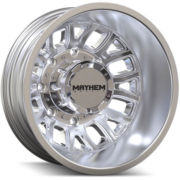 Mayhem 8107D Cogent Dually Polished Rear Center Cap