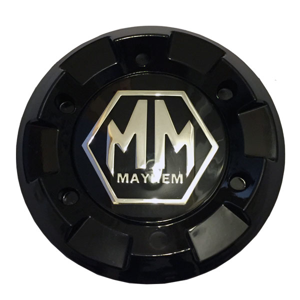 Mayhem Gloss Black MM Center Cap Decal