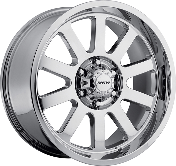 MKW M86 Chrome 8 Lug Center Cap