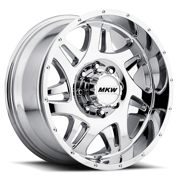 MKW M91 Chrome 8 Lug Center Cap