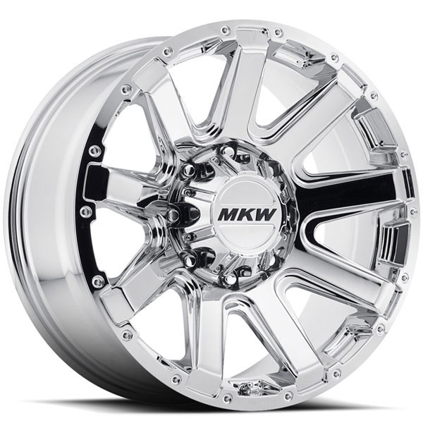 MKW M94 Chrome 8 Lug Center Cap