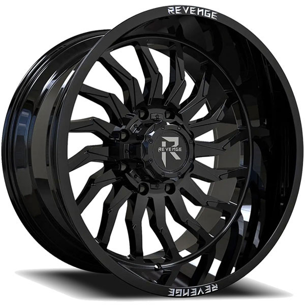 Revenge Offroad RV-204 Gloss Black Center Cap | RimsChoice