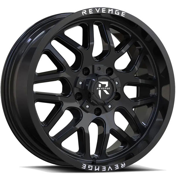 Revenge Offroad RV-206 Gloss Black Center Cap