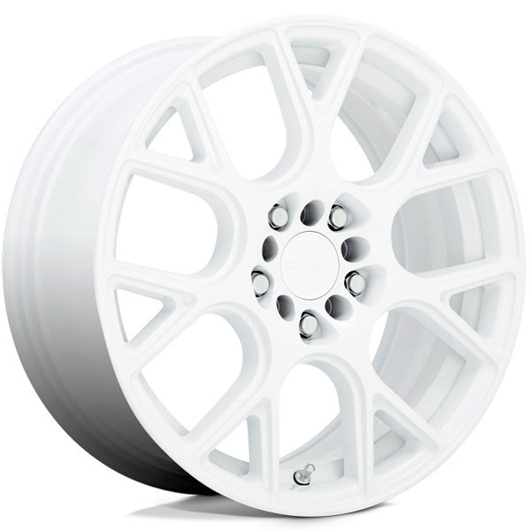 Ruff Racing Drift Gloss White Center Cap