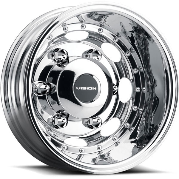 Vision 181Z Van Dually Chrome Rear Center Cap