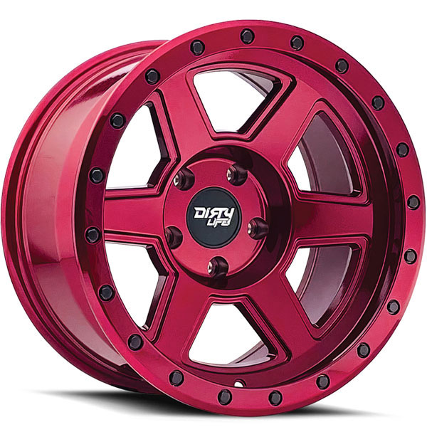 Dirty Life Compound 9315 Crimson Candy Red | RimsChoice