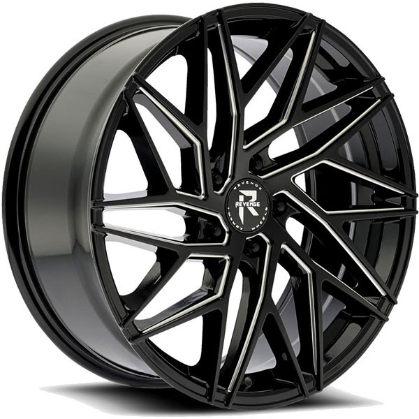 Revenge RL-102 Black with Milled Windows