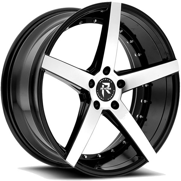 Revenge RL-103 Black with Machined Face