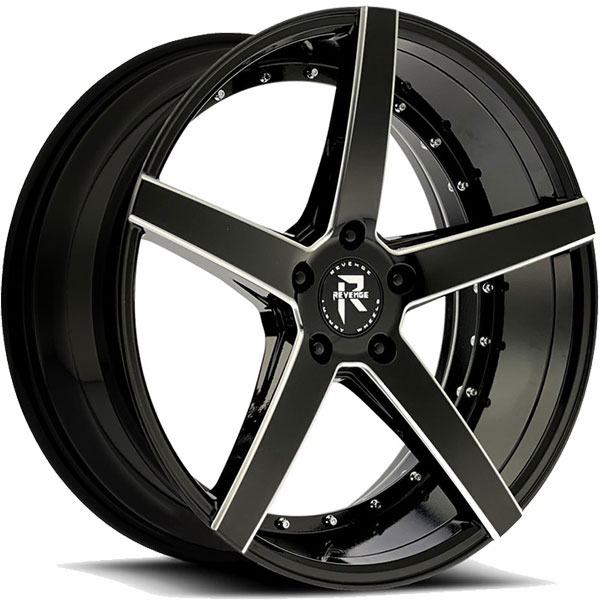 Revenge RL-103 Black with Milled Windows